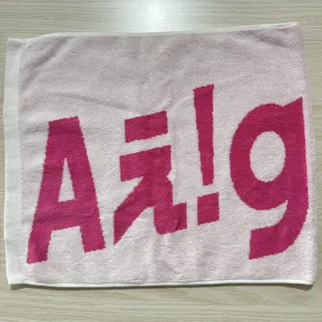 A!group 데뷔 투어 타월