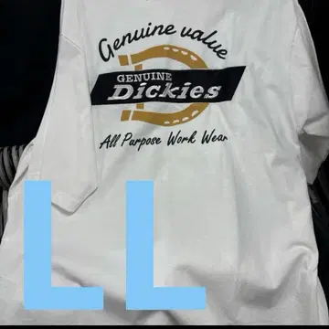 디키즈 티셔츠 L 디키즈 티셔츠 LL 사이즈 새상품 화이트