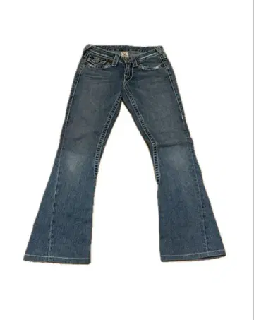 True religion 다크 블루 부츠 컷 데님
