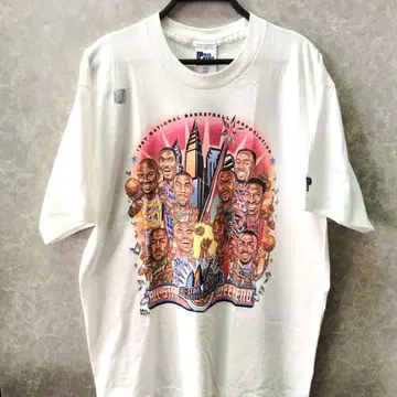 데드스탁 빈티지 티셔츠 NBA 97' ALL STAR 미국제