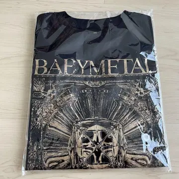 BABYMETAL THE ONE TEE 2025 M 골드