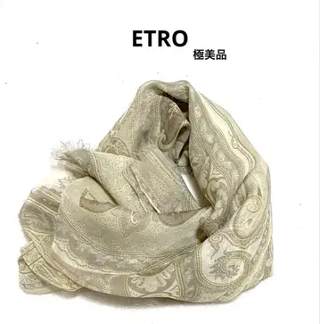 ETRO 스톨 실크 ETRO 머플러 페이즐리 머플러 파시미나