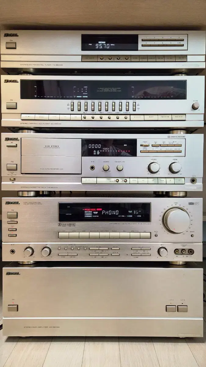 Inkel 8500 Turntable Phono Cassette Dolby Surround Stereo Home Theater Limited Edition