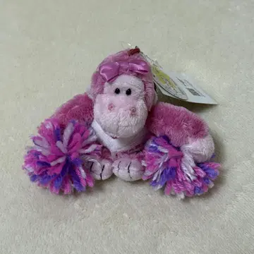 NICI 봉제 인형 키링 치어 리더 고릴라