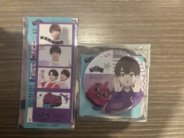 켄지 요시자와 캔뱃지 스티커 세트