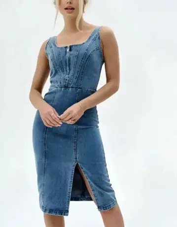GUESS 데님 원피스
