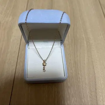 골드 심플 목걸이 참 포함