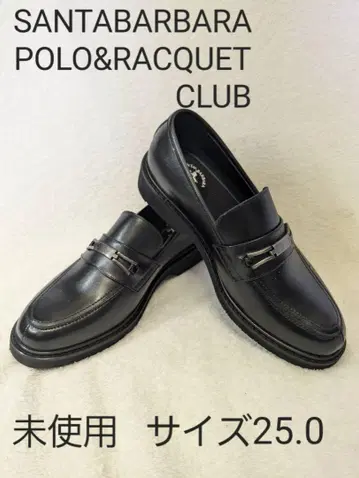 SANTABARBARA POLO&RACQUET CLUB 미사용 가죽 신발