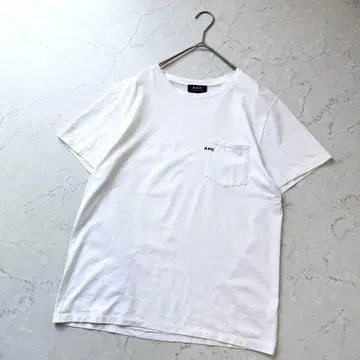 아페쎄 티셔츠 포켓 M 로고