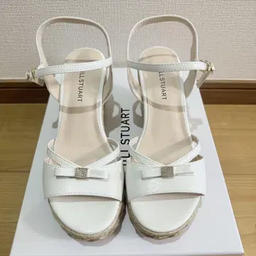 JILLSTUART SHOE 에스파드리유 웨지 샌들 23.5cm