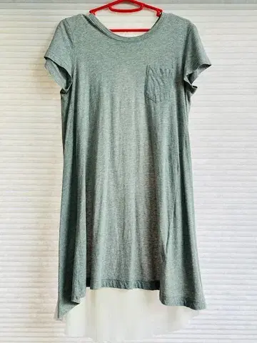 새상품급 사카이 롱 컷 티셔츠 원피스 SIZE 2 16-02506
