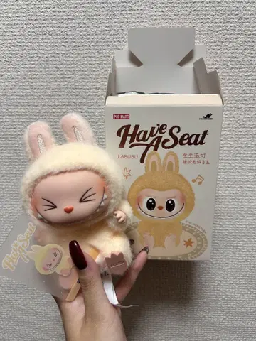 정품 POPMART LABUBU 봉제 인형 SISI