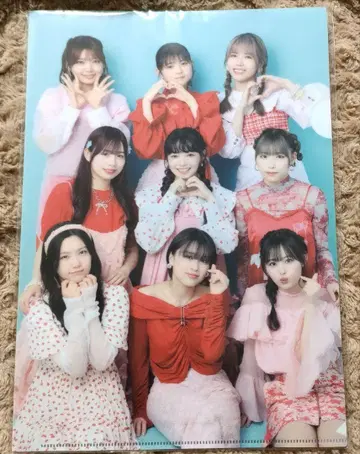 안주루무 라이브 뷰잉 극장 판매 A4 클리어 파일 2장 세트