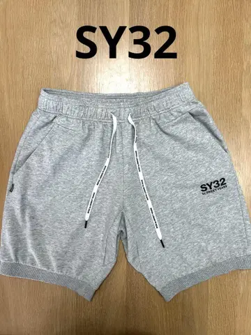 SY32 그레이 숏 팬츠 L