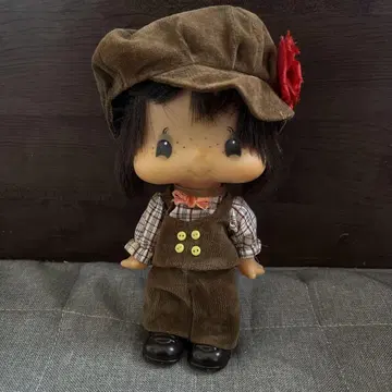 Mon 피클스 인형 쇼와 레트로 코듀로이 오버롤 앤티크