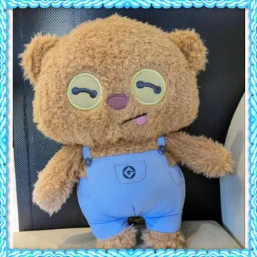 미니언즈 L 봉제 인형 밥&팀 코스튬 Ver. 팀