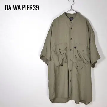 다이와 PIER39 22SS 별주 S/S Safari Shirts L