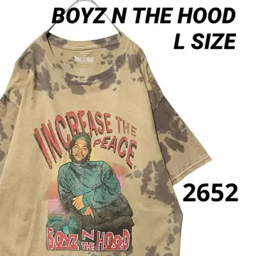 BOYZ N THE HOOD 영화 무비 티셔츠 L 타이다이 염색