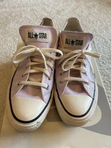 ALL STAR 핑크 로우 컷 스니커즈 26.5