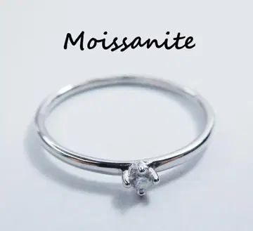 약 9호 0.03ct 모이사나이트 반지 심플 반지 2mm 3EX