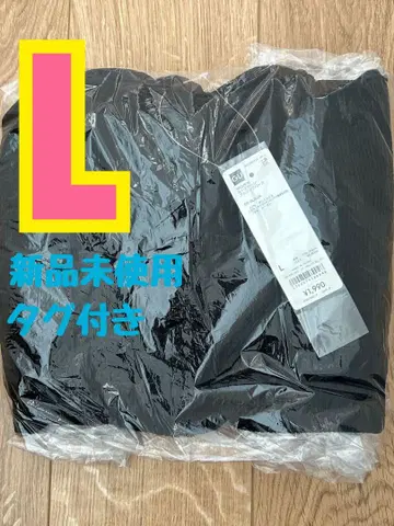 지유 루프 얀 풀 집업 후드티 블랙 L
