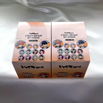 하이큐 글리터 캔뱃지 오케스트라 BOX