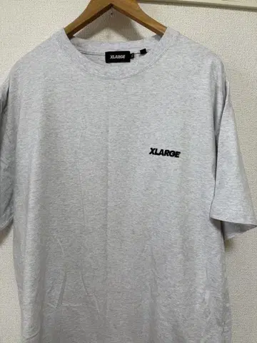 XLARGE 그레이 티셔츠 고릴라 디자인