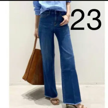 다크 블루 스트레이트 데님 사이즈 23
