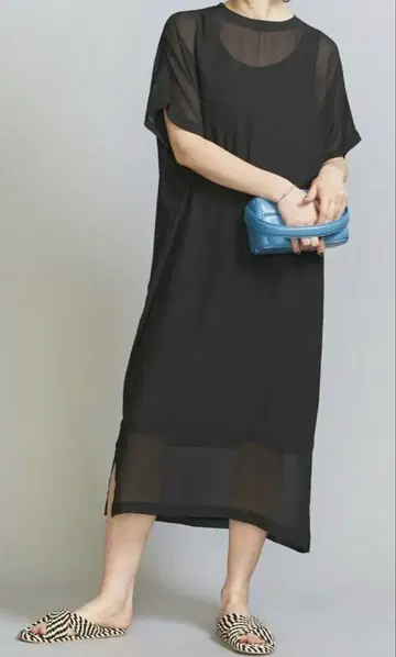 BEAUTY&YOUTH 시어 원피스