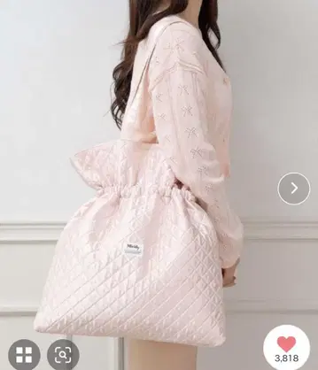 Miridy 덕질 오시이로 2way 토트백 핑크