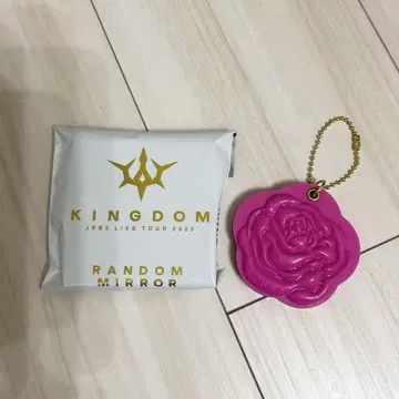 3대째 KINGDOM 로즈 슬라이드 거울 핑크 이와타 타카노리