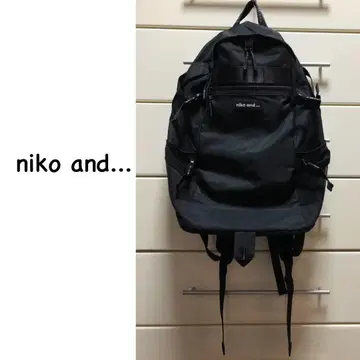 니코앤드 백팩 블랙 검정 nikoand. .. 백팩