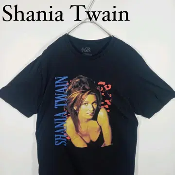 Shania Twain 샤니아 트웨인 그래픽 티셔츠 블랙