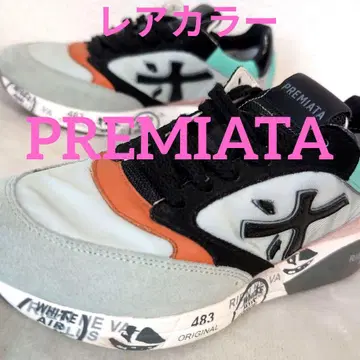 eg33 PREMIATA 레어 컬러 스니커즈 빅 로고 사이즈 35