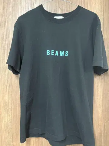 BEAMS 로고 티셔츠 L 사이즈 블랙 화이트 세트