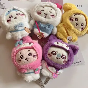 산리오 캐릭터즈 치이카와 (먼작귀) 마스코트 홀더 전 5종