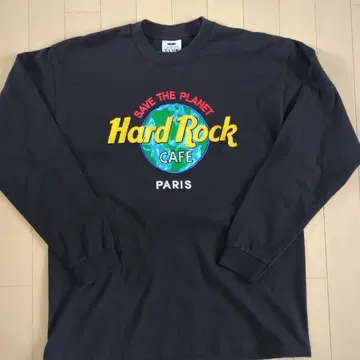 Hard Rock Cafe USA제 자수 프린트 티셔츠