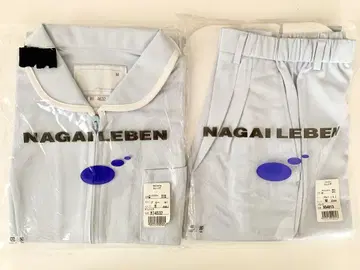 미사용 새상품 NAGAI LEBEN 라이트 블루 상하의 세트 M