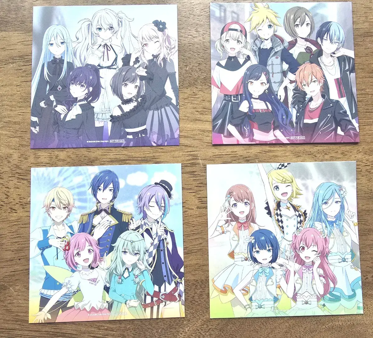 Project Sekai Movie Animate Plus Pre-order Benefit Coasters (4 Types)