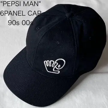 PEPSI MAN 펩시맨 6PANEL CAP 캡 90년대 00년대