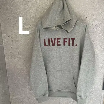 리브 핏 LIVE FIT 후드티 풀오버 맨투맨 근력 운동