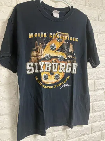 Pittsburgh Steelers 슈퍼볼 티셔츠 L