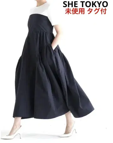 새상품 SHETokyo 시트 도쿄 sandra 산드라 black
