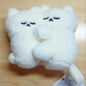 붙어 자는 고양이 봉제 인형  하나바라 시키 마스코트
