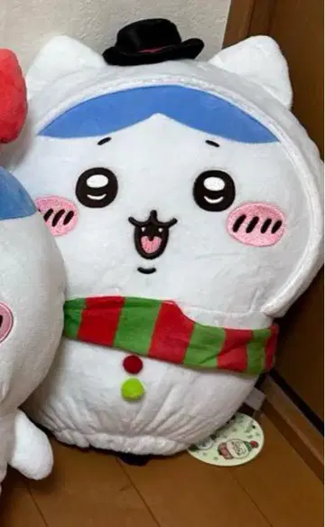 치이카와 (먼작귀) 하치와레 크리스마스 BIG 봉제 인형 인형뽑기 경품