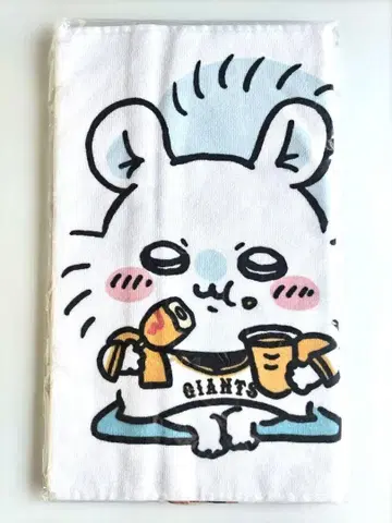 미개봉 새상품 치이카와 (먼작귀) 요미우리 자이언츠 페이스타월 모몽가