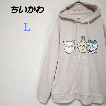 치이카와 (먼작귀) 3인조 후드티 풀오버 하치와레 토끼 나가노 카메라