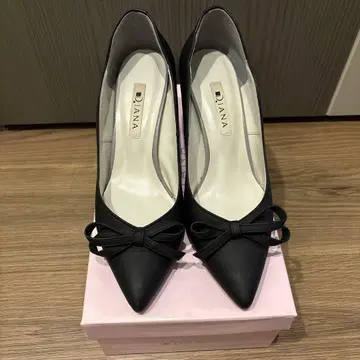 DIANA 다이애나 펌프스 힐 블랙 23cm