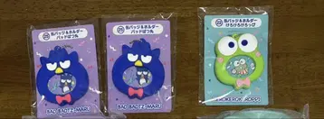 산리오 하피단부이 당첨 복권 캔뱃지&홀더 케로피 바츠마루