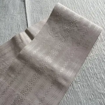 화이트(아이보리) 단반폭 오비